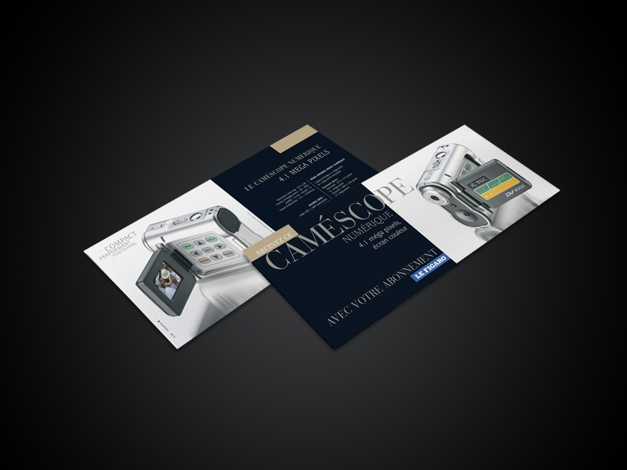 Création mailing abonnement Le Figaro 