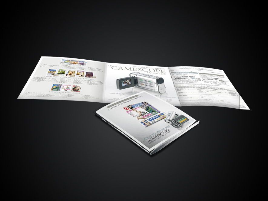 Création mailing abonnement Le Figaro 