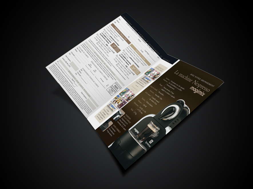 Création mailing abonnement Le Figaro 