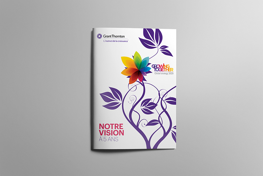 Communication interne - brochures - dépliant Grant Thornton