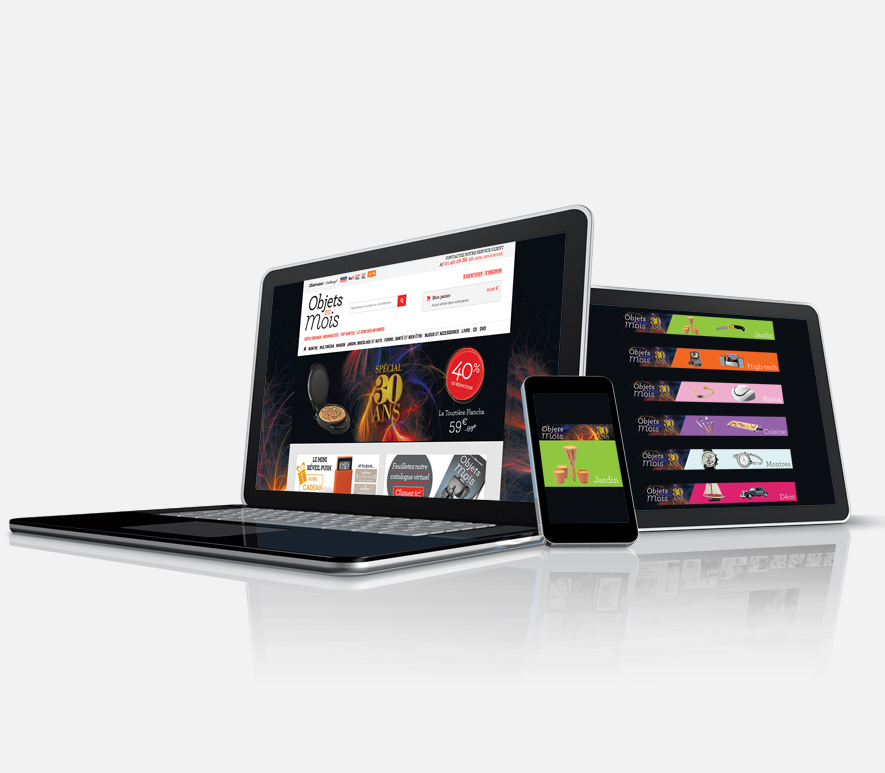 Campagne publicitaire  web, webphone et tablette Nouvel Observateur