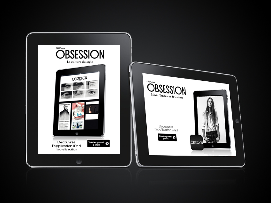 Campagne publicitaire  web, webphone et tablette Nouvel Observateur - Ynfluence - Agence de communication Globale Paris