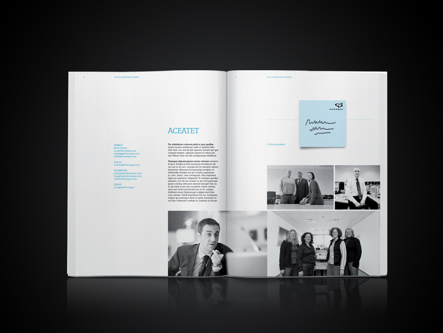 Création Rapport d'activité SONEPAR